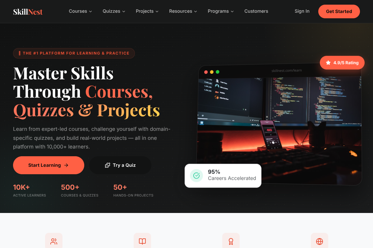 SkillNest LMS Preview